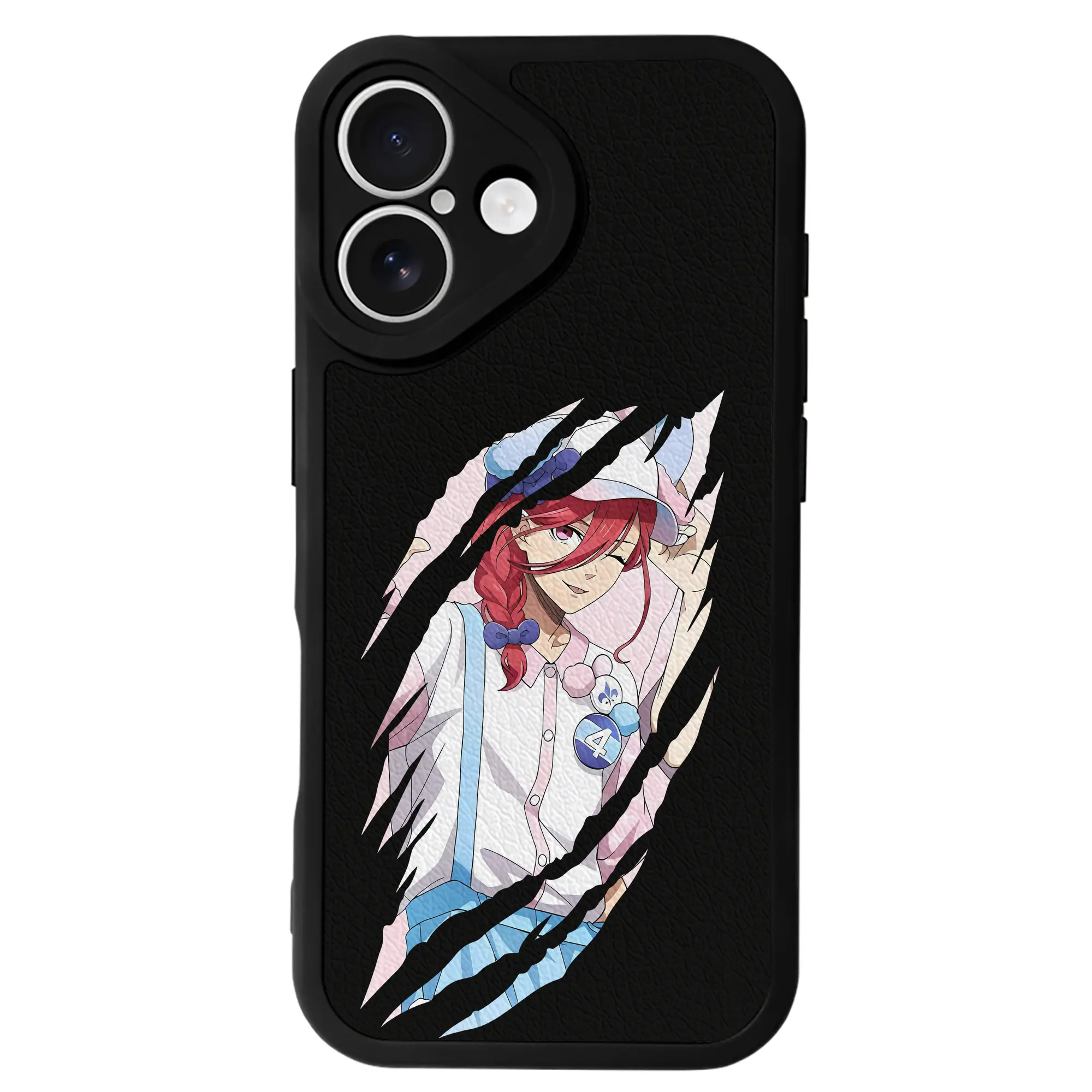 ブルーロック グッズ 千切 豹馬 - IPhone 16シリーズ対応 ・ シリコンスマホケース ・ レザー調 ・ 高精度フィット ・ 耐衝撃 ・ ワイヤレス充電対応 ・ 精密カット